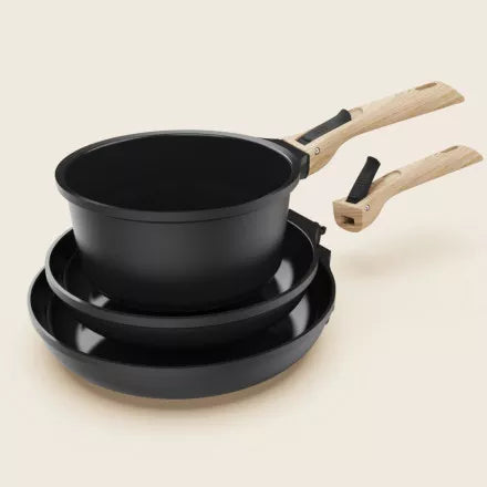 TRIO POÊLES ET CASSEROLE COOKUT