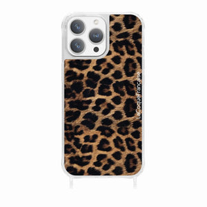 COQUES LÉOPARD AVEC ANNEAUX