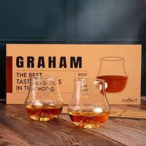 COFFRET 2 VERRES WHISKY COOKUT