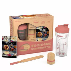 COFFRET SHAKER À CRÊPES COOKUT