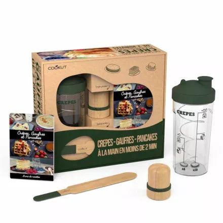 COFFRET SHAKER À CRÊPES COOKUT