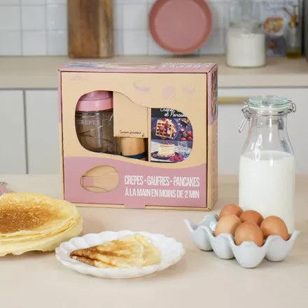COFFRET SHAKER À CRÊPES COOKUT