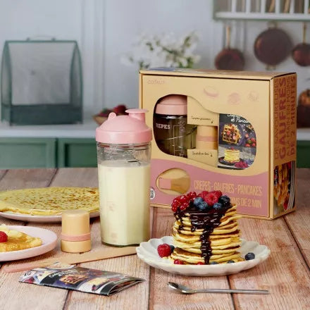 COFFRET SHAKER À CRÊPES COOKUT