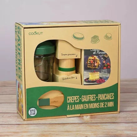 COFFRET SHAKER À CRÊPES COOKUT