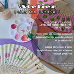 Charger l'image dans la galerie, ATELIER ENFANT - PEINS TON ÉVENTAIL !
