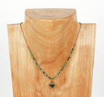 Charger l&#39;image dans la galerie, COLLIER PERLES ZIRCON CHARMS
