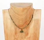 Charger l&#39;image dans la galerie, COLLIER PERLES ZIRCON CHARMS
