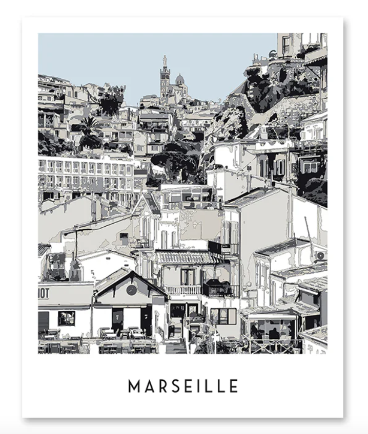 AFFICHE - MARSEILLE