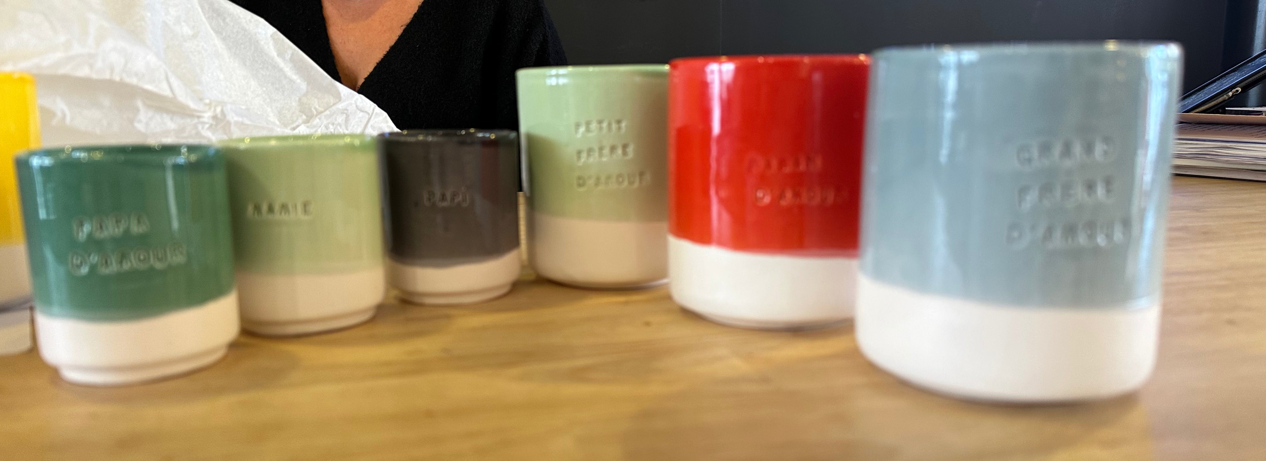 LOT DE TASSE ET DE MUGS