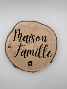 RONDIN DE BOIS - MAISON DE FAMILLE