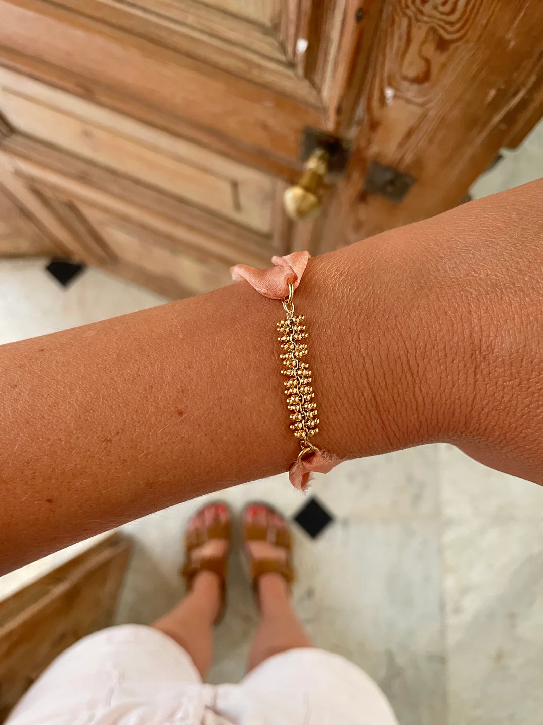 BRACELET FLORETTE MAILLE FIGUIÈRES