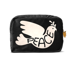 POCHETTE VELOUR PEACE S