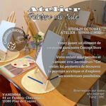 Charger l&#39;image dans la galerie, ATELIER ENFANT 29/10 - PEINTURE SUR TOILE
