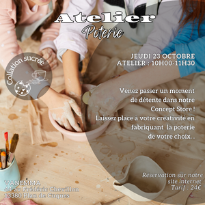 ATELIER ENFANT 23/10 - ATELIER POTERIE