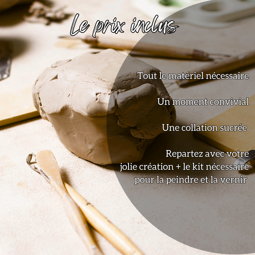 ATELIER ENFANT 23/10 - ATELIER POTERIE
