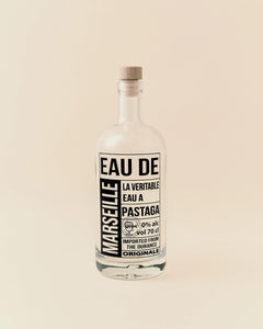 BOUTEILLE EN VERRE EAU DE MARSEILLE