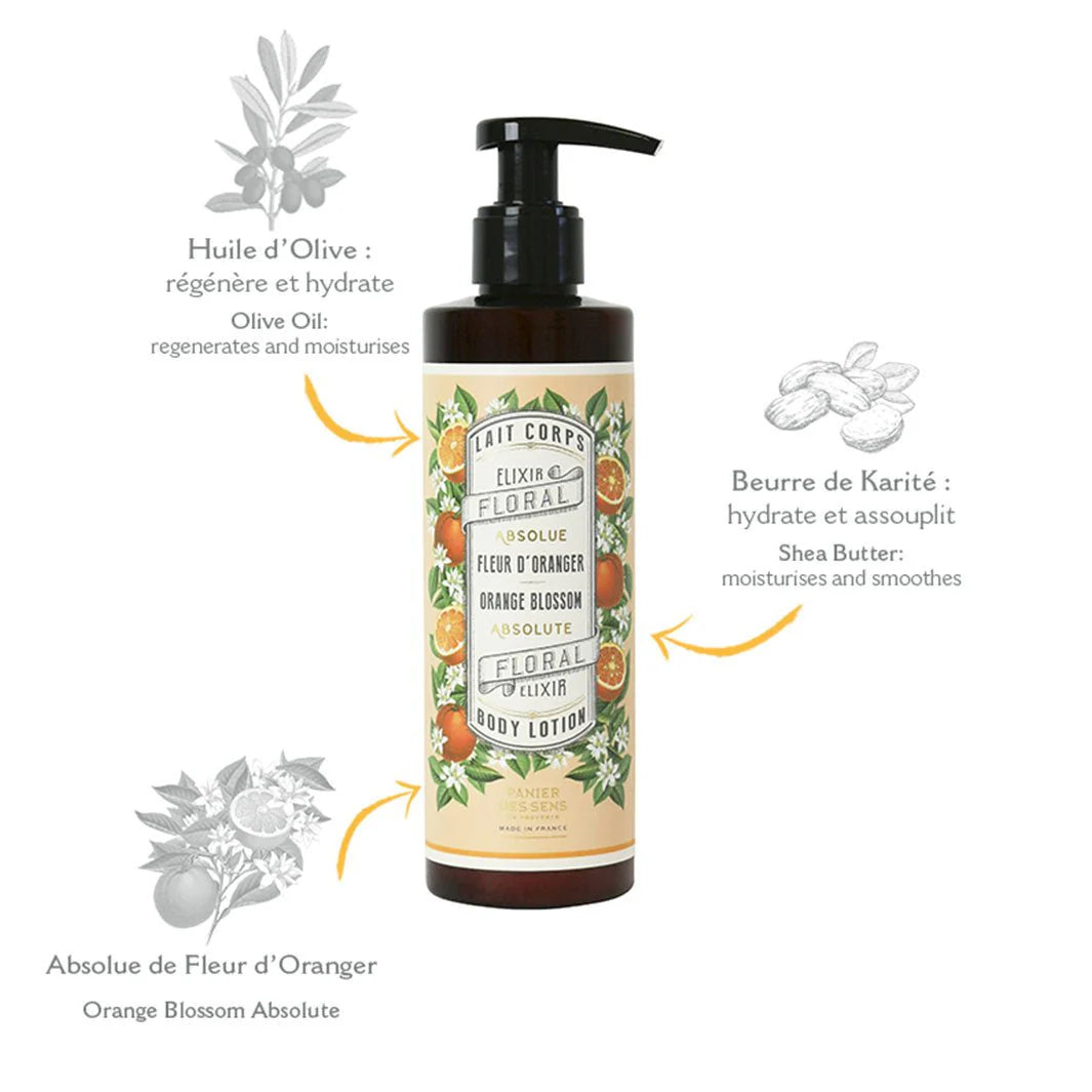 LAIT CORPS FLEUR D'ORANGER - 250 ML