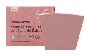 SAVON DE RASAGE À L'HUILE DE PÉPINS DE RAISIN