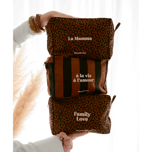 TROUSSE DE TOILETTE À LA VIE À L'AMOUR