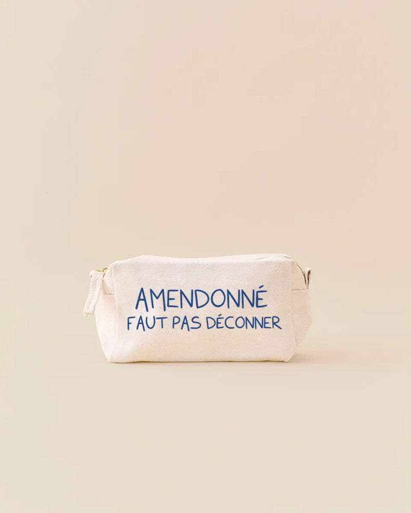 TROUSSE DE TOILETTE AMENDONNÉ