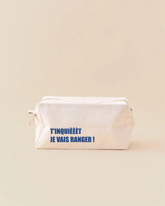TROUSSE DE TOILETTE T'INQUIEEET